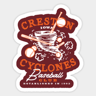 Creston Cyclones Sticker